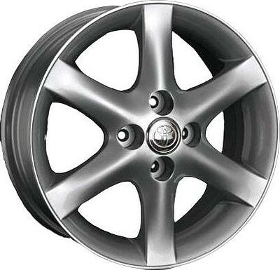 Replica TY12 6x15 4x100 ET 45 Dia 60.1 silver