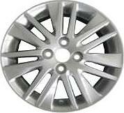 Replica TY178 5.5x15 4x100 ET 45 Dia 54.1 silver