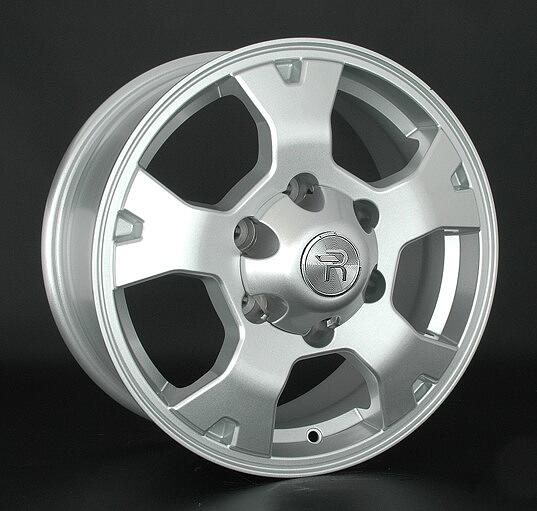 Replica TY191 7.5x17 6x139.7 ET 25 Dia 106.1 silver