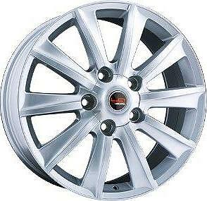 Replica TY43 8x18 5x150 ET 60 Dia 110.2 Silver