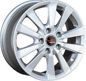 Replica TY46 6x15 5x100 ET 45 Dia 54.1 silver