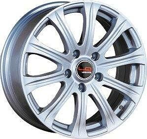 Replica TY57 6.5x16 5x114.3 ET 39 Dia 60.1 silver