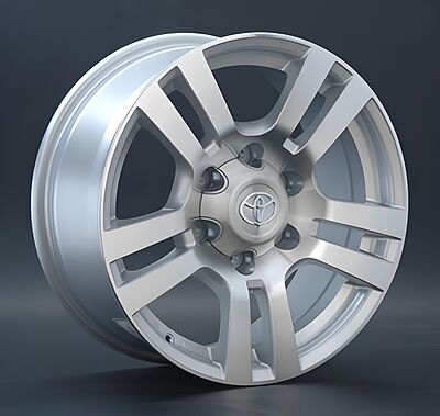 Replica TY61 7x17 6x139 ET 25 Dia 106 silver