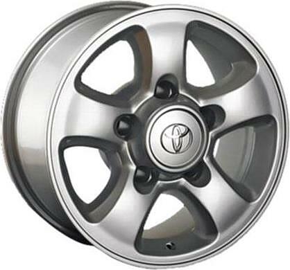 Replica TY7 8x16 5x150 ET 2 Dia 110.5 silver