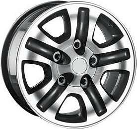 Replica TY8 P141 8x17 5x150 ET 2 Dia 110.5 silver