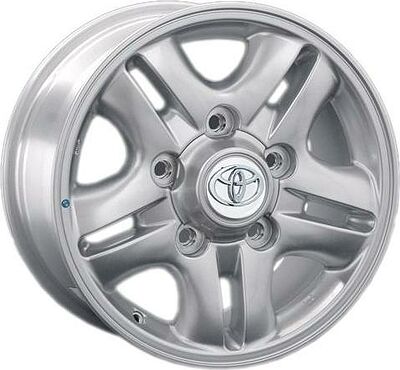 Replica TY96 8x16 5x150 ET 60 Dia 110.1 silver