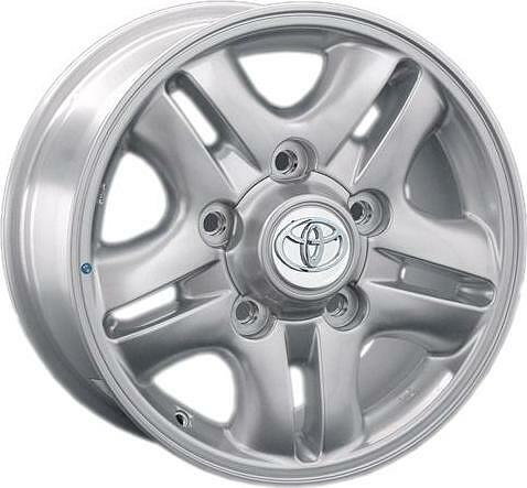 Replica TY96 8x16 5x150 ET 60 Dia 110.3 silver