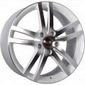 Replica VW88 8.5x18 5x130 ET 53 Dia 71.6 silver