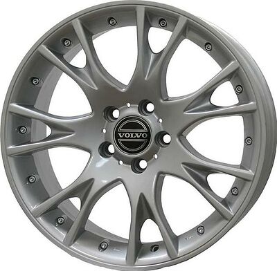 Replica 7056 7x17 5x108 ET 42 Dia 67.1 silver