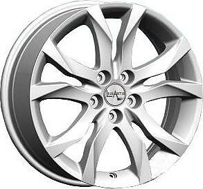 Replica V27 7x17 5x108 ET 50 Dia 63.3 silver