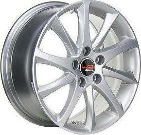 Replica V28 7x16 5x108 ET 50 Dia 63.3 silver