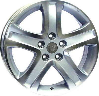 Replica W2850 6.5x17 5x114.3 ET 45 Dia 60.1 silver
