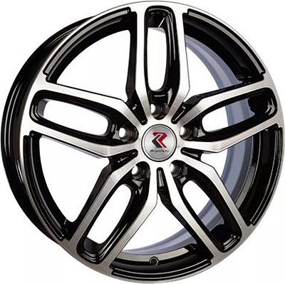 RepliKey B200 6.5x17 5x114.3 ET 45 Dia 67.1 BK/FP