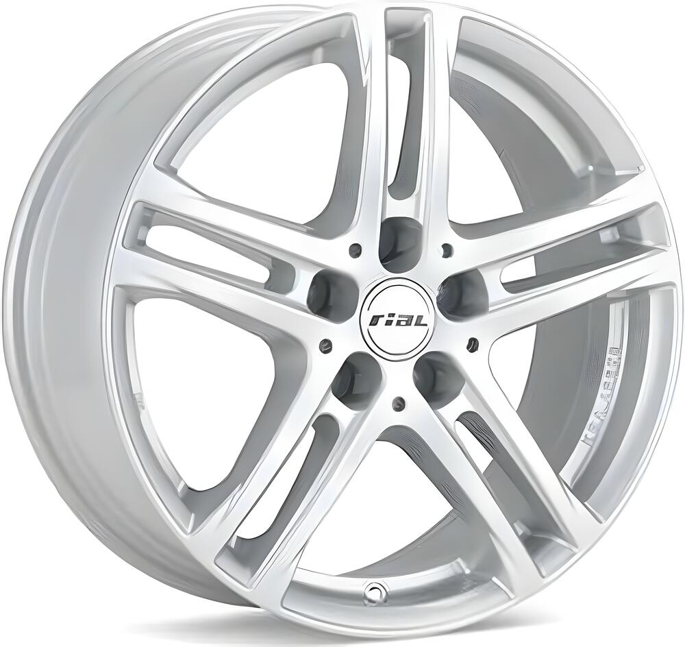 Rial Bavaro 6.5x16 5x112 ET 33 Dia 57.1 polar silver