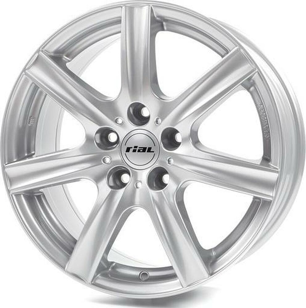 Rial Davos 7x16 5x120 ET 44 Dia 72.6 polar silver
