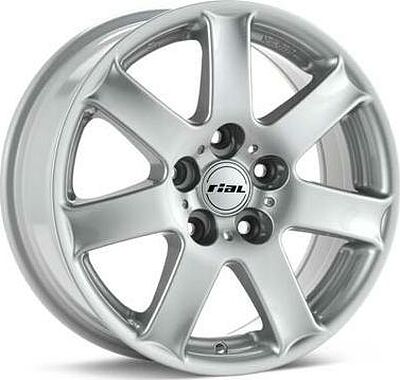 Rial Flair 7x15 4x100 ET 37 Dia 63.3 polar-silver