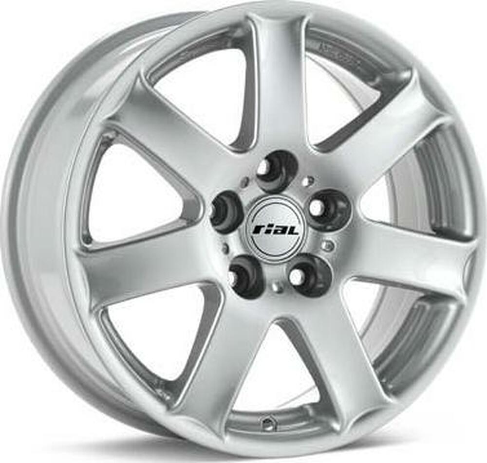 Rial Flair 6x16 4x100 ET 43 Dia 63.3 polar-silver