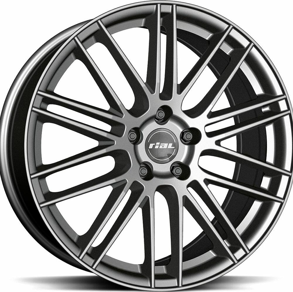 Rial Kibo 8x18 5x112 ET 48 Dia 70.1 Metal Grey