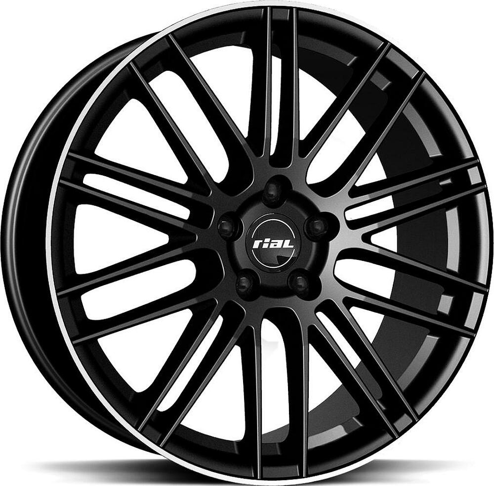Rial KiboX 9x20 5x112 ET 33 Dia 66.5 Diamond Black