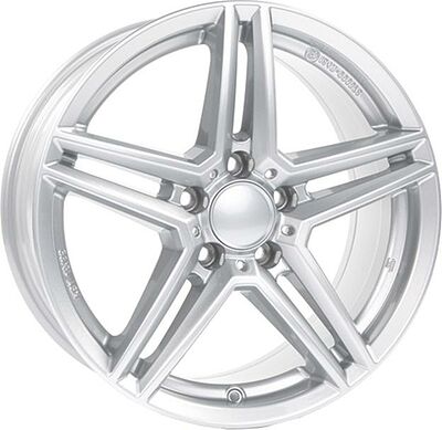 Rial M10X 7.5x17 5x112 ET 36 Dia 66.5 polar silver