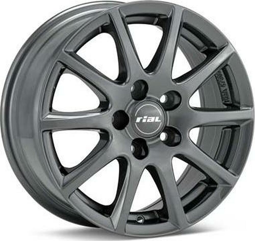 Rial Milano 7x17 5x100 ET 40 Dia 63.3 titanium
