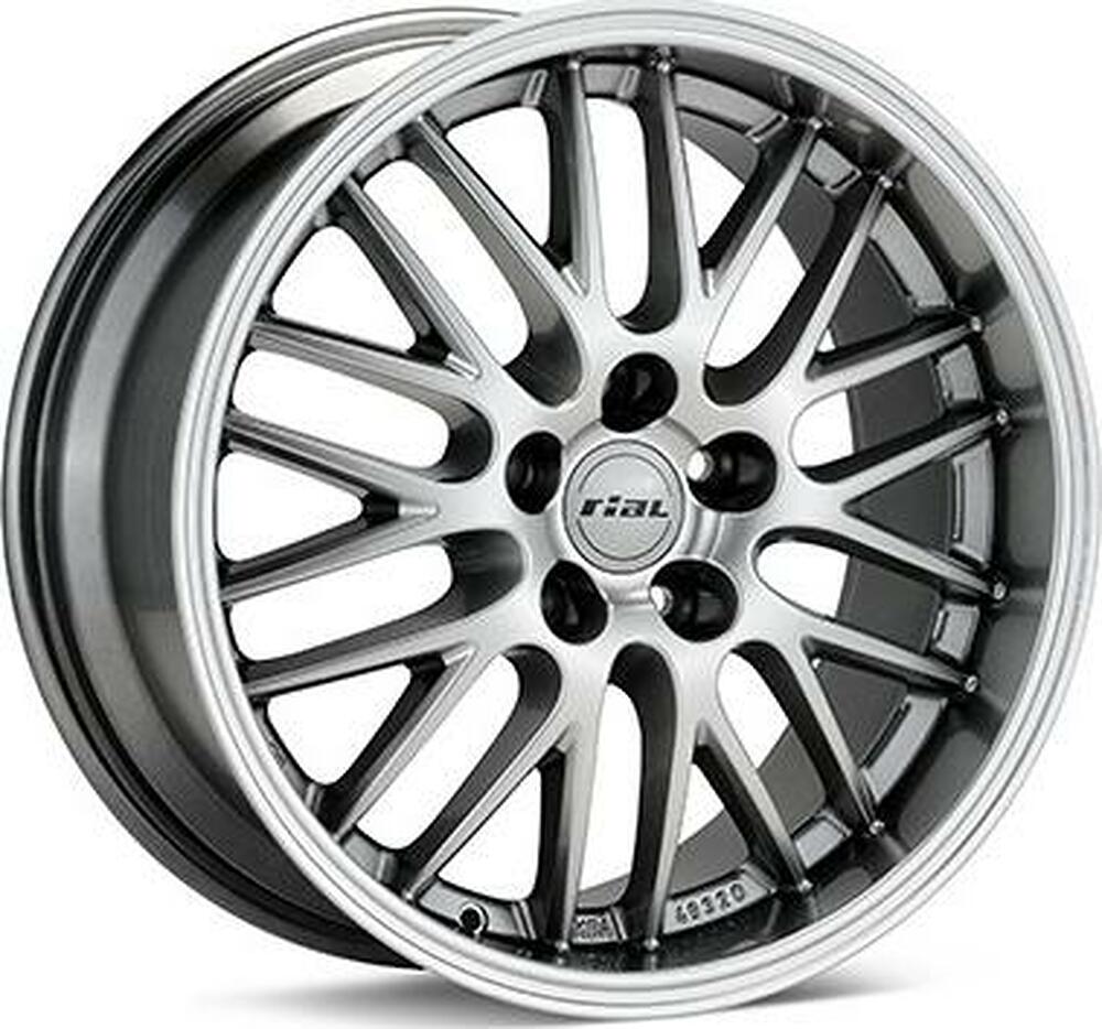 Rial Norano 8x17 5x120 ET 45 Dia 72 Sterling Silver