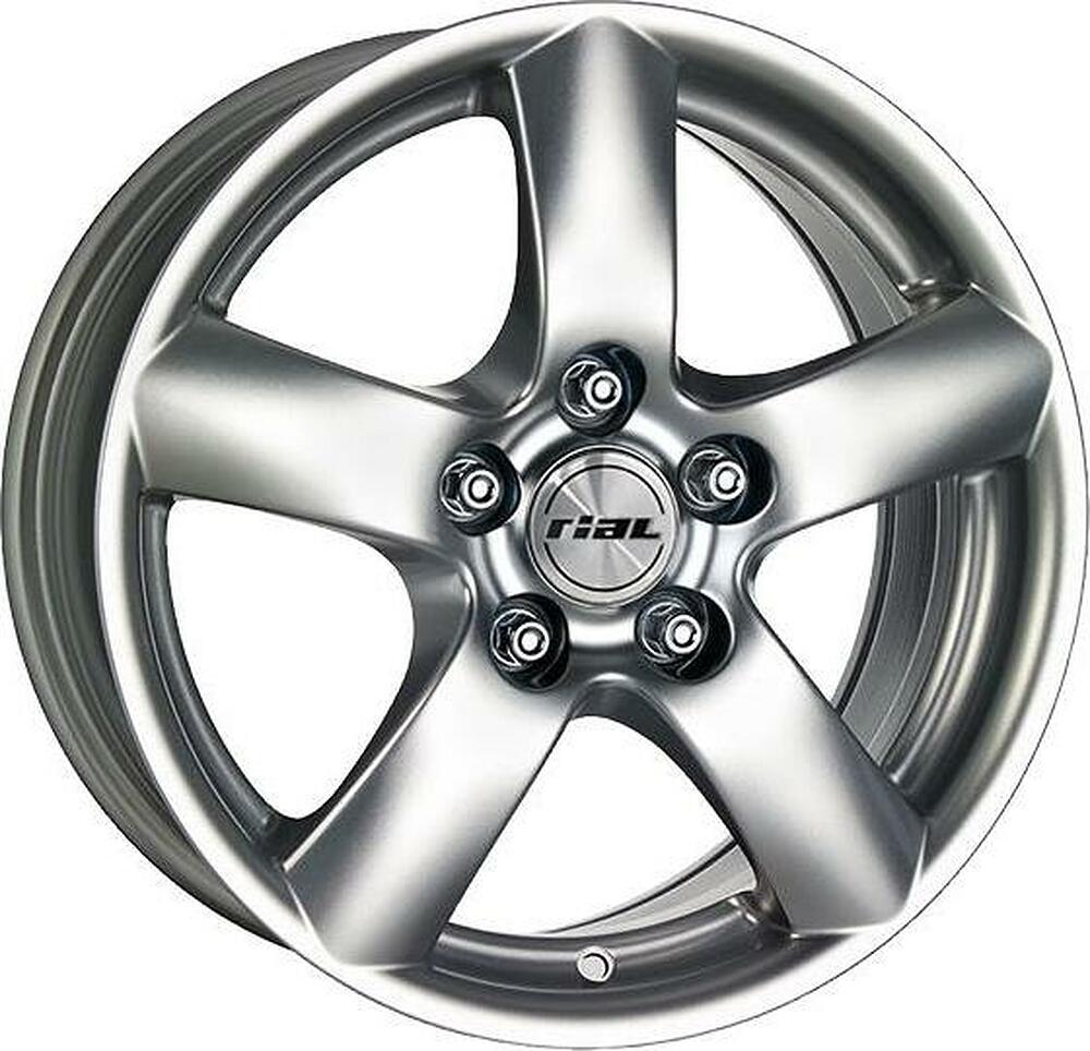 Rial Oslo 7x16 5x100 ET 38 Dia 63.3 polar silber
