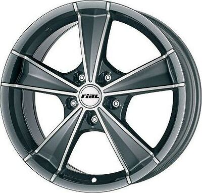 Rial Roma 8.5x18 5x112 ET 48 Dia 70.1 graphite mp