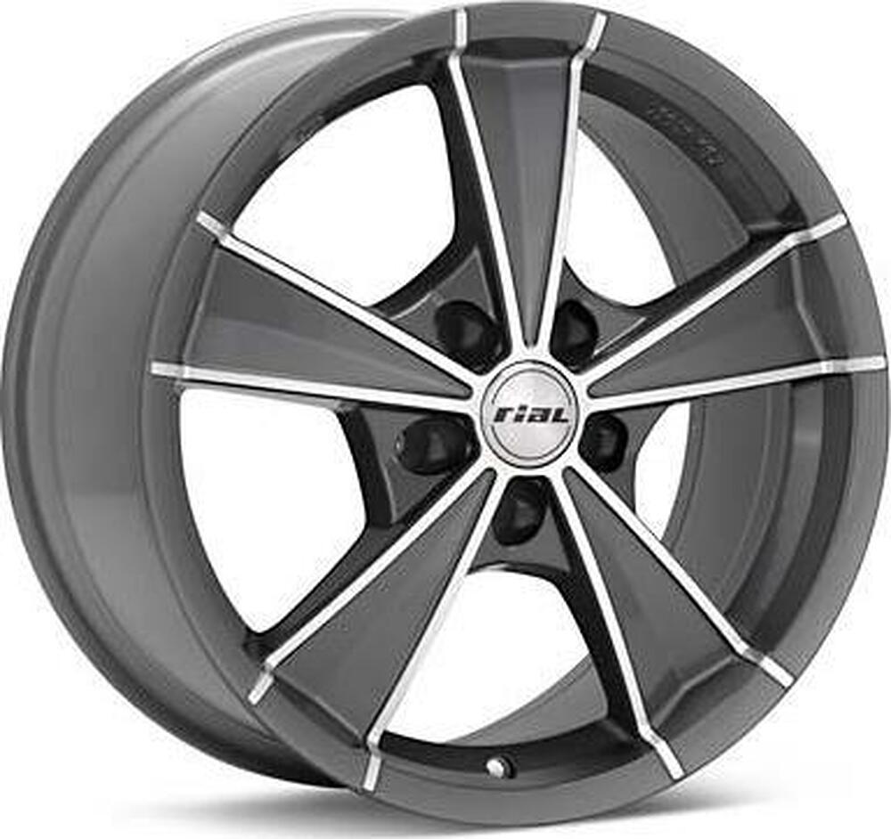 Rial Roma 8.5x18 5x112 ET 48 Dia 70.1 graphite