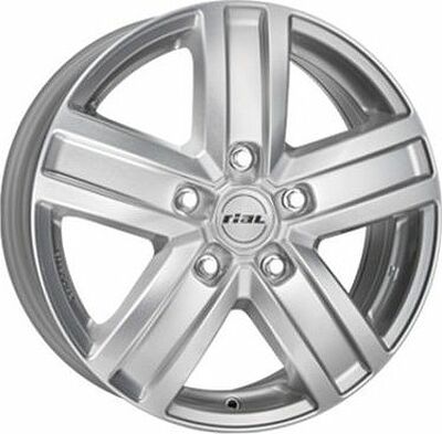 Rial Transporter 5 7x17 5x114 ET 45 Dia 66 Polar Silver