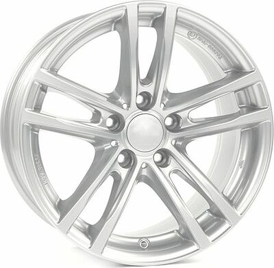 Rial X10 7x17 5x112 ET 54 Dia 66.5 polar silver