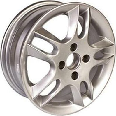 Roner RN0507 5.5x14 4x100 ET 49 Dia 56.6 silver