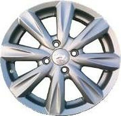 Roner RN1009 6x15 4x100 ET 50 Dia 60.1 silver