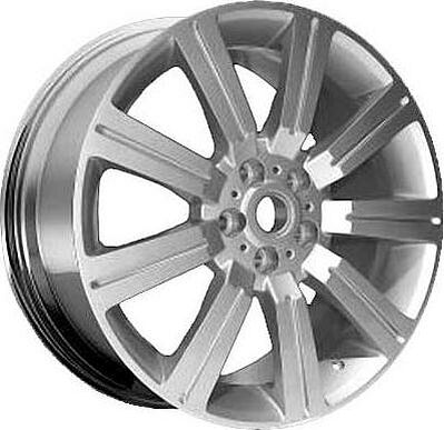 Roner RN1301 9.5x20 5x120.65 ET 50 Dia 72.6 silver