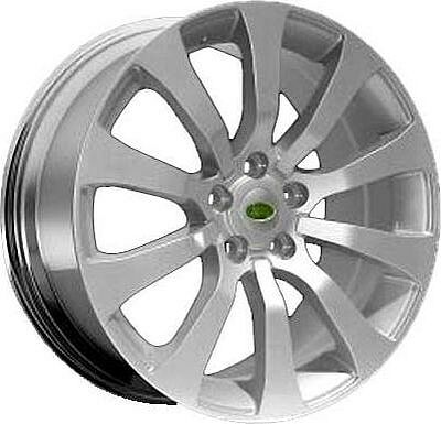 Roner RN1303 9.5x20 5x120.65 ET 50 Dia 72.6 silver