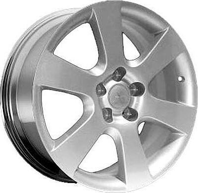 Roner RN1805 7x18 5x114.3 ET 38 Dia 67.1 silver