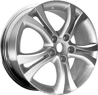 Roner RN1904 6.5x17 5x114.3 ET 45 Dia 66.1 silver