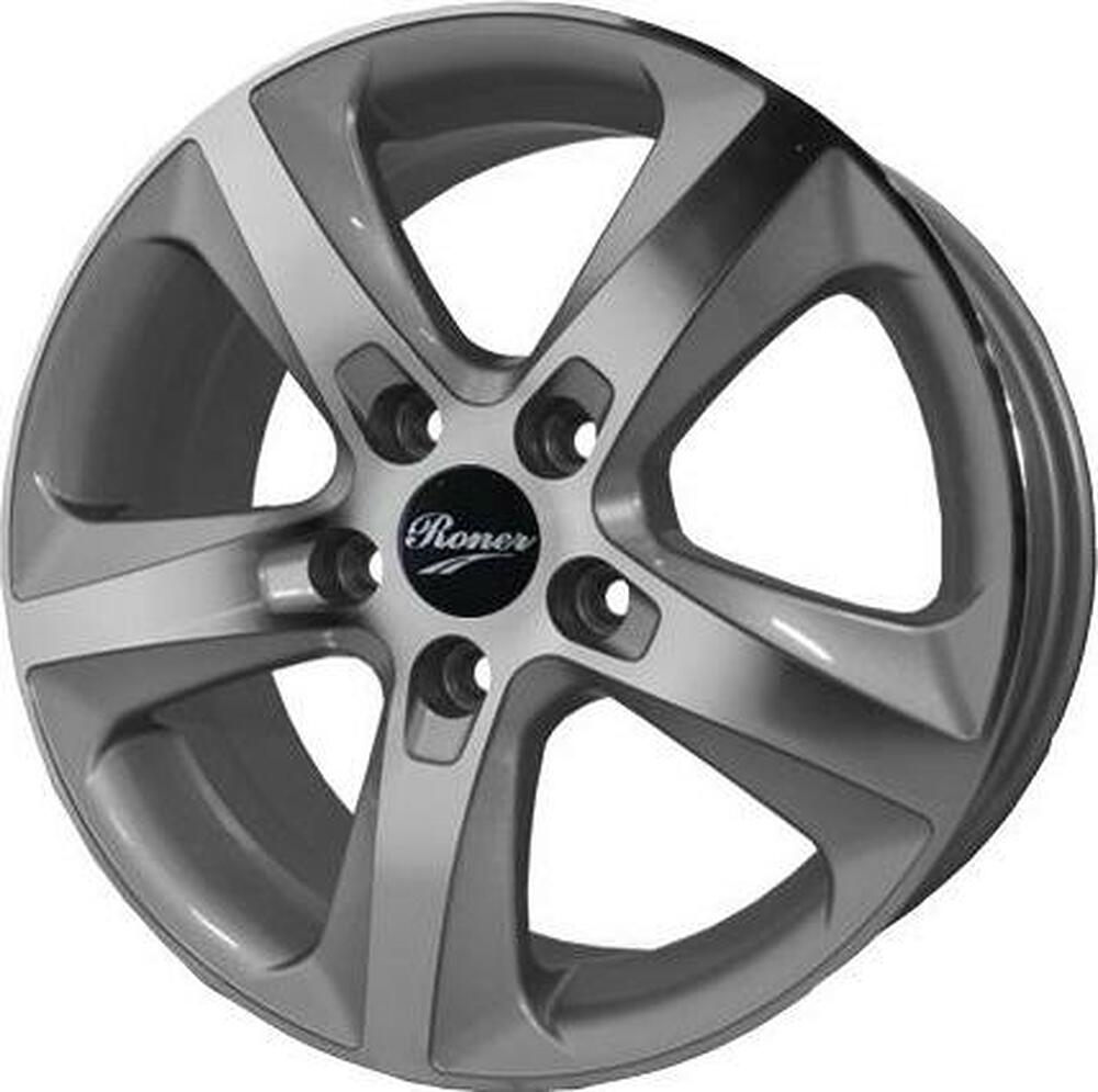 Roner RN2013 6.5x16 5x105 ET 39 Dia 56.6 silver