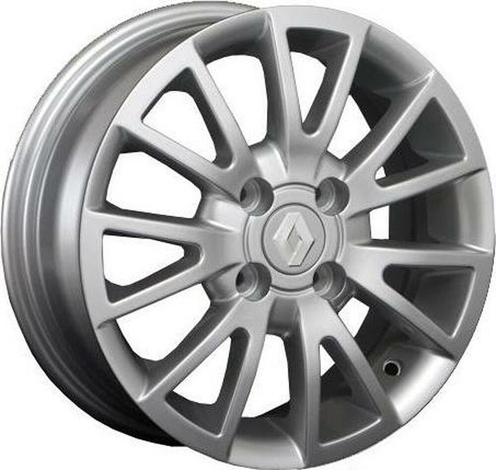 Roner RN2314 5.5x14 4x100 ET 43 Dia 60.1 silver