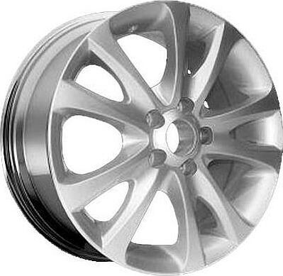 Roner RN2505 6x15 5x100 ET 38 Dia 57.1 silver