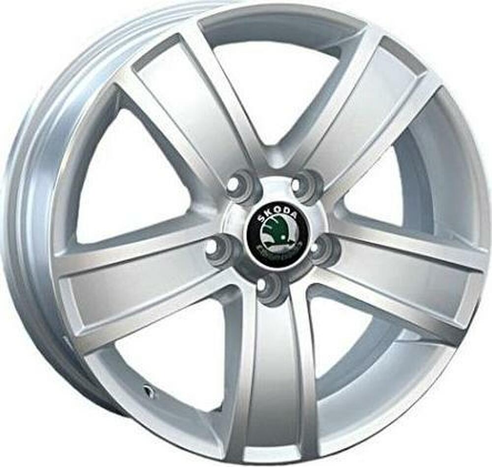 Roner RN2509 6x15 5x100 ET 38 Dia 57.1 silver