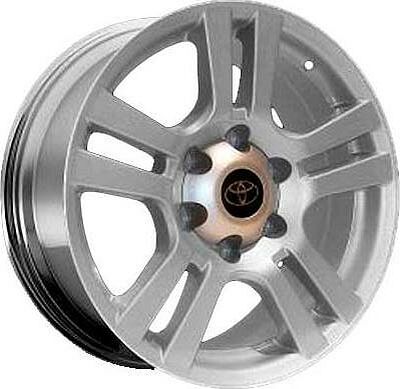 Roner RN2901 7.5x17 6x139.7 ET 25 Dia 106.1 silver