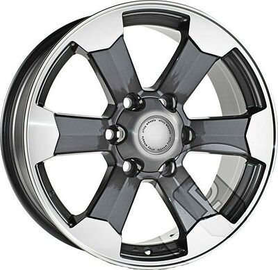 RPLC To69 7.5x17 6x139.7 ET 25 Dia 106.2 silver