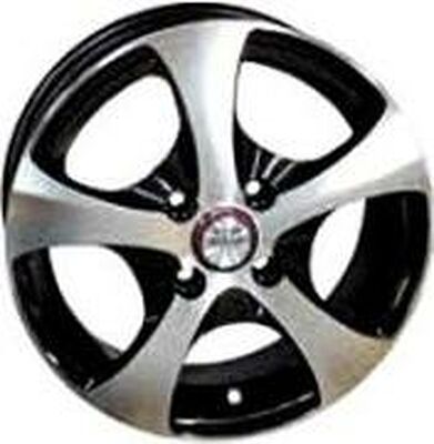 RS Wheels Ti06 6x14 4x98 ET 38 Dia 58.6 silver