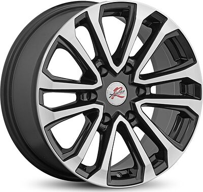 RST Prado R117 7.5x17 6x139.7 ET 25 Dia 106.1 BK/FP