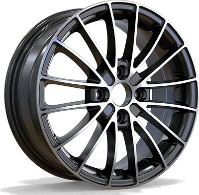 RST R034 5.5x14 4x98 ET 35 Dia 58.6 BK/FP