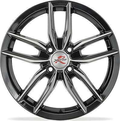 RST R076 6x16 4x100 ET 48 Dia 54.1 BK/FP