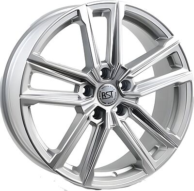 RST R078 7x18 5x100 ET 28 Dia 57.1 Silver