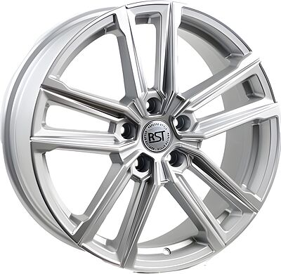 RST R078 X3 7x18 5x112 ET 22 Dia 66.6 Silver