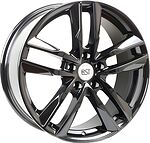 RST R128 Mazda 7.5x18 5x114.3 ET 45 Dia 67.1 BL RST R128 Mazda 7.5x18 5x114.3 ET 45 Dia 67.1 BL